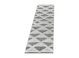 Tappeto A Pelo Alto Pisa Grey 80 X 250 Cm