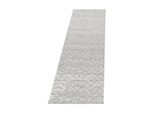 Tappeto A Pelo Alto Pisa Cream 80 X 250 Cm