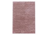 Tappeto A Pelo Alto Sydney Pink 160 Cm X 230 Cm