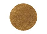 Tappeto A Pelo Alto Sydney Gold 200 Cm Rotondo