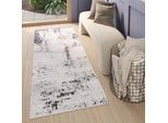 Tappeto Tapiso Sky Modern Grey Beige OEKO-TEX 80 X 200 Cm