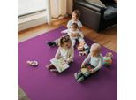 Tappeto Per Gattonare Sanosoft Xxl 240X260Cm Plum