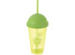 Tazza Con Coperchio E Cannuccia Per Frullati E Tè Freddo