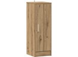 Vidaxl Scarpiera In Legno Vecchio 32X35X92 Cm Materiale A Base Di Legno