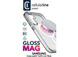 Cellularline Cellularline Gloss Mag - Galaxy S25 Ultra Custodia Magnetica Per La Ricarica E Il Fissaggio Al Caricatore Magsafe