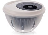 Orion | Centrifuga Per Insalata - 4,5 L - Trasparente/Grigio - Azionamento Manuale - Lavabile In Lavastoviglie - Robusto
