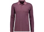 Ragman Softknit-Polo Jacquard, Langarm