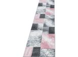 Tappeto A Pelo Corto Hawaii Pink 80 X 300 Cm
