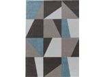 Tappeto A Pelo Corto Efor Blue 80 X 250 Cm