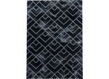 Tappeto A Pelo Corto Naxos Silver 120 Cm X 170 Cm