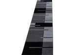 Tappeto A Pelo Corto Hawaii Grey 80 X 300 Cm