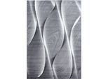 Tappeto A Pelo Corto Parma Black 120 Cm X 170 Cm