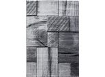 Tappeto A Pelo Corto Parma Black 80 X 300 Cm