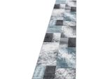 Tappeto A Pelo Corto Hawaii Blue 80 X 300 Cm