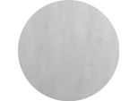 Tappeto A Pelo Corto Sky Silver 120 Cm Rotondo