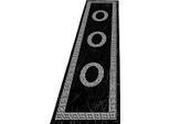 Tappeto A Pelo Corto Plus Black 80 X 300 Cm