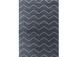 Tappeto A Pelo Corto Rio Grey 140 X 200 Cm