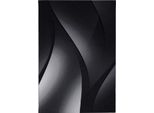 Tappeto A Pelo Corto Plus Black 140 X 200 Cm