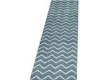 Tappeto A Pelo Corto Rio Blue 80 X 250 Cm