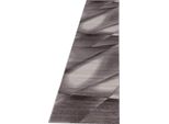Tappeto A Pelo Corto Miami Brown 80 X 300 Cm