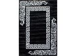Tappeto A Pelo Corto Miami Black 160 Cm X 230 Cm