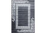 Tappeto A Pelo Corto Miami Grey 160 Cm X 230 Cm