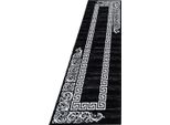 Tappeto A Pelo Corto Miami Black 80 X 300 Cm