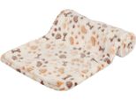 Trixie 37177 Coperta Lingo, 75 × 50 Cm, Bianco/Beige