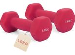 Set Di Manubri In Neoprene, Set Di Manubri Rivestiti In Vinile, Set Di 2 Pesi Manubri Da 1 A 5 Kg, Ideali Per L'allenamento Fitness Delle Donne, Lo Yoga E Il Pilates