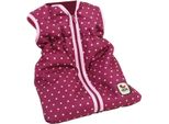Bayer Chic 2000 792 29 Sacco A Pelo Per Bambole, Mora, Viola, Rosa, 45 X 27 2 Cm