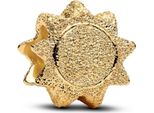 Pandora Moments Charm Mini Sun Texture Placcato Oro 764052C00