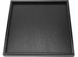 Vassoio 60 X 60, Vassoio Da Tè In Legno, Forma Rettangolare, Legno Massiccio, Per Tè, Caffè, Snack, Pasti, Piatti, Per Casa, Hotel, Ristorante, Vassoi, Nero - 60 X 60, Legno Massiccio, Per Tè, Caffè, Vassoio In Legno. Vassoio 60 X 60