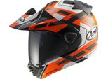 Casco Arai TOUR-X5 Match Enduro, Bianco/Nero/Arancio, M (57/58)