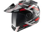 Casco Arai TOUR-X5 Match Enduro, Bianco/Nero/Rosso, L (59/60)