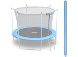 Palo Superiore Per Trampolino Con Rete Interna, 6 Piedi Blu Neo-Sport