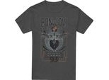 Bon Jovi - Maglietta "Keep The Faith"" Per Uomo/Donna Unisex TV20687 (S) (Charcoal)"