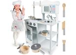 Cucina In Legno Per Bambini 60 X 30 X 85 Cm