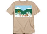 South Park - Maglietta "Bus Stop"" Per Uomo/Donna Unisex TV20709 (L) (Sand)"