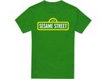 Sesame Street - Maglietta Unisex Uomo/Donna TV20738 (3XL) (Irish Green)