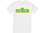 Sesame Street - Maglietta Da Uomo/Donna Unisex TV20740 (Xxl) (Bianco)