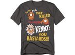 South Park - Maglietta "Dead Kenny"" Per Uomo/Donna Unisex TV20762 (Xl) (Charcoal)"