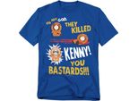 South Park - Maglietta "Dead Kenny"" Per Uomo/Donna Unisex TV20762 (L) (Blu Reale)"