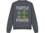 Teenage Mutant Ninja Turtles - Felpa "Turtle Power"" Per Bambini/Ragazzi Unisex TV12910 (M) (Schwarz)"