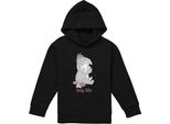 Winnie The Pooh - Felpa Con Cappuccio "Abbraccia La Vita"" Per Bambini, San Valentino TV22387 (116) (Navy)"