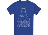 Sesame Street - Maglietta "Touch Cookie"" Per Uomo/Donna Unisex TV21243 (Xxl) (Blu Royal)"