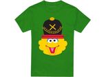 Sesame Street - Maglietta Uomo/Donna Unisex TV21263 (Xxl) (Verde Irlandese)