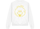 Sesame Street - Felpa Per Uomo/Donna Unisex TV21324 (L) (Bianco)