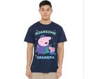 Peppa Pig - Maglietta "Roarsome"" Per Uomo/Donna Unisex TV21386 (L) (Navy)"