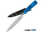 Coltello Multiuso Fullhi, 5 Pollici, Coltello Da Cucina Universale, Multicolore, In Acciaio Inox, Con Manico In Legno, Ideale Per Tagli Precisi.