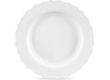 Piatto Orion Piatto Piano Piatto In Porcellana Bianco Mona 24,5 Cm